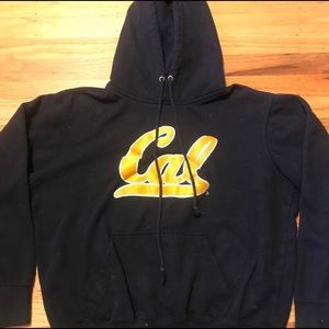 Navy Blue Cal Hoodie
